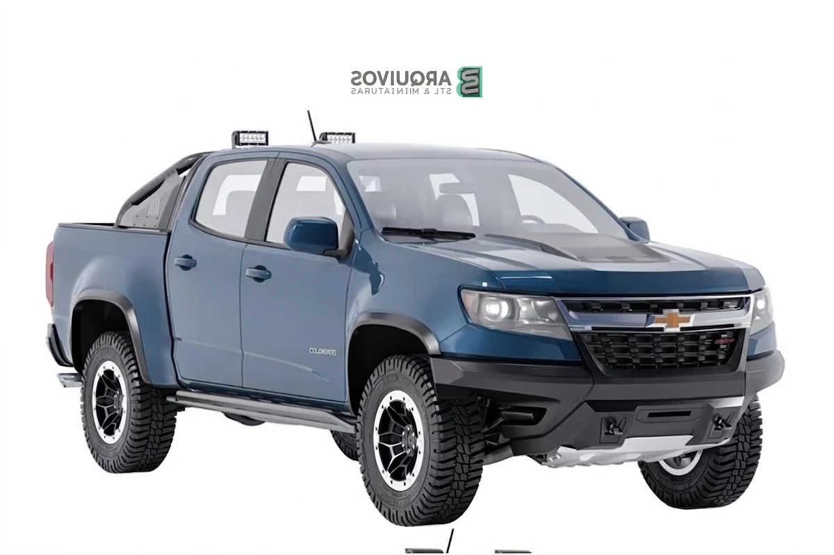Modelo 3D STL - Chevrolet Colorado ZR2 — foto 3